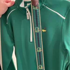 Youth Masters Augusta quarter zip top. Belt sold separately!!! Perfect. EUC